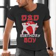 Dad Of The Birthday Karate Taekwondo Boy Martial Arts Men's V-Neck T-Shirt