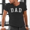 Dad Classic Bold Font Father's Day Dad Men's V-Neck T-Shirt