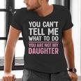 Dad For Father Daddy Papa Men From Daughter Dad Men's V-Neck T-Shirt