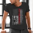 Dad Fathers Day Dog Dad Men's V-Neck T-Shirt Dad Fathers Day Dog Dad Men's V-Neck T-Shirt