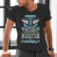 Dad Is My Guardian Angel Missing Memorial Day For Men Women Men's V-Neck T-Shirt