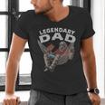 Dad Legendary Saying Men's V-Neck T-Shirt
