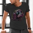 Dad Mom Cool Dog Sunglasses Cockapoo Men's V-Neck T-Shirt Dad Mom Cool Dog Sunglasses Cockapoo Men's V-Neck T-Shirt