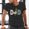 Dad Silly Goose 1st Birthday Family Matching Pocket Men's V-Neck T-Shirt
