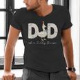 Dad Of The Silly Goose Silly Goose Birthday Matching Family Men's V-Neck T-Shirt