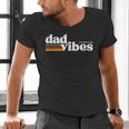 Dad-Vibes Forever Father Retro Vintage Men's V-Neck T-Shirt
