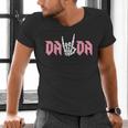 Dada Of The Bad Two The Bone Birthday 2 Years Old Birthday Men's V-Neck T-Shirt
