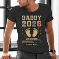 Daddy 2026 Loading Baby Announcement Expecting Dad To Be Men's V-Neck T-Shirt