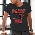 Daddy Bug Ladybug Dad Men's V-Neck T-Shirt