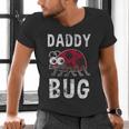 Daddy Bug Ladybug Lover Cute Dad Small Men's V-Neck T-Shirt