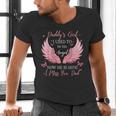 Daddy Girl I Used To Be His Angel Now He Is Mine Men's V-Neck T-Shirt