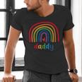 Daddy Rainbow For Women Men Family Matching Birthday Men's V-Neck T-Shirt
