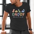 DaddysaurusRex Dinosaur Dad Daddy Saurus Family Men's V-Neck T-Shirt