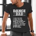 Dancer Dad Dancing Father Of A Dancer Dad Men's V-Neck T-Shirt