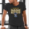 Disney Lilo & Stitch Graduation 2025 Stitch Collegiate Men's V-Neck T-Shirt