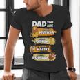 Disney The Lion King Dad You Are Word Stack Men's V-Neck T-Shirt