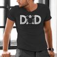 Disney Mickey Mouse Dad Small Men's V-Neck T-Shirt