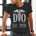 Doctor Graduation Shirt Tshirt Tee For Medical Students DO Men's V-Neck T-Shirt