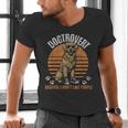 Dogtrovert Definition For Introvert Dog Lovers Men's V-Neck T-Shirt Dogtrovert Definition For Introvert Dog Lovers Men's V-Neck T-Shirt