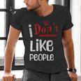 I Don't Like People Introvert Small Men's V-Neck T-Shirt I Don't Like People Introvert Small Men's V-Neck T-Shirt