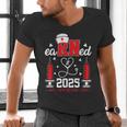 Earned It 2025 For Nurse Graduation Or RN LPN Class Of 2025 Men's V-Neck T-Shirt