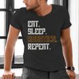 Eat Sleep Robotics Repeat Shirt Graduation Men's V-Neck T-Shirt