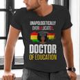EdD Doctor Of Education Educated Doctorate Graduation Men's V-Neck T-Shirt