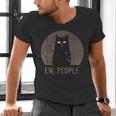 Ew People Introvert Cat Meow Cat Lover Men Women Kids Men's V-Neck T-Shirt Ew People Introvert Cat Meow Cat Lover Men Women Kids Men's V-Neck T-Shirt