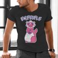 Ew People Introvert Ferrets Saying Mask Ferret Men's V-Neck T-Shirt Ew People Introvert Ferrets Saying Mask Ferret Men's V-Neck T-Shirt