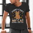 Excuse For Introverts My Cat Doesnt Like You Cat Men's V-Neck T-Shirt Excuse For Introverts My Cat Doesnt Like You Cat Men's V-Neck T-Shirt