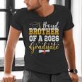 Family Graduation Party Proud Brother Of A 2026 Graduate Men's V-Neck T-Shirt
