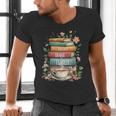 Fantasy Drama Tragedy Book Lover Subtle Watercolor Men's V-Neck T-Shirt Fantasy Drama Tragedy Book Lover Subtle Watercolor Men's V-Neck T-Shirt