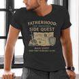Fatherhood The Original Side Quest Dad Mode Men's V-Neck T-Shirt