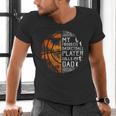 My Favorite Basketball Player Calls Me Dad Basketball Dad Men's V-Neck T-Shirt My Favorite Basketball Player Calls Me Dad Basketball Dad Men's V-Neck T-Shirt