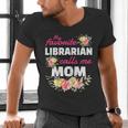 My Favorite Librarian Calls Me Mom Graduation Men's V-Neck T-Shirt