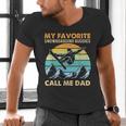 My Favorite Snowboarding Buddies Call Me Dad Snowboarder Men's V-Neck T-Shirt