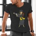 Flossing Graduation Class Of 2019 Women Men's V-Neck T-Shirt