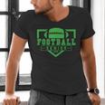 Football Senior Night Football Senior 2025 Graduation 24 Men's V-Neck T-Shirt