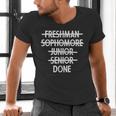 Freshman To Senior Class Of 2018 Senior GraduationShirt Men's V-Neck T-Shirt