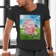 Frutiger Aero Aesthetic Tech Kawaii Strawberry Milk Fishes Men's V-Neck T-Shirt Frutiger Aero Aesthetic Tech Kawaii Strawberry Milk Fishes Men's V-Neck T-Shirt