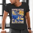 Frutiger Aero Retro Vibes Y2K 90's Vibes Men's V-Neck T-Shirt Frutiger Aero Retro Vibes Y2K 90's Vibes Men's V-Neck T-Shirt