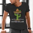 Fun Hilarious Dad-In-Law Humor Father-In-Law Men's V-Neck T-Shirt