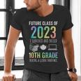 Future Class Of 2023 10th Grade Graduation 2021 Men's V-Neck T-Shirt