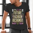 Future Fashion Er Graduation School Toddler Women Men Men's V-Neck T-Shirt