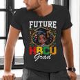 Future HBCU Grad Girl HBCU Toddler Kids Graduation Men's V-Neck T-Shirt