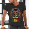 Future HBCU Grad Graduation Students Girl Kids Men's V-Neck T-Shirt