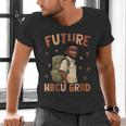 Future HBCU Grad History Month Graduation Boys Kids Men's V-Neck T-Shirt