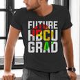 Future HBCU Graduate Afro Girls College Graduation Men's V-Neck T-Shirt
