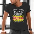 Future Politician Graduation For Kids And Graduates T-Shirt Men's V-Neck T-Shirt