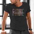 Future Teacher Educator Teacher In Progress Graduation Men's V-Neck T-Shirt